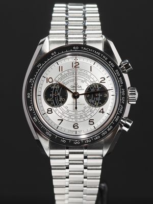 Omega 522.30.43.51.02.001 Speedmaster Chronoscope Paris 2024 on Bracelet