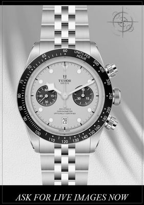 Tudor 79360N-0024 Black Bay Chrono Flamingo Blue