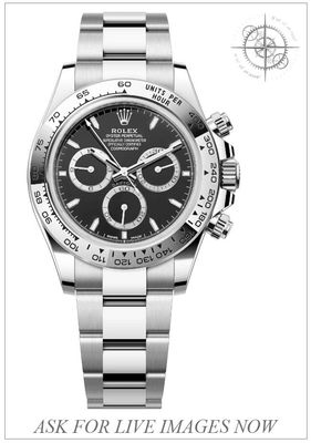 Rolex 126503 Daytona Black Dial Two Tone Bracelet