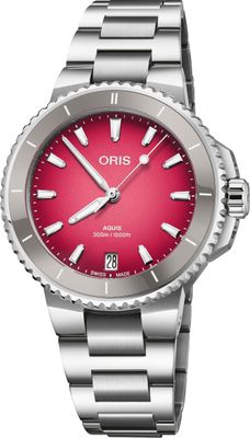 Oris 01 733 7792 4158-07 8 19 05P Aquis Date Taste of Summer 36.5mm