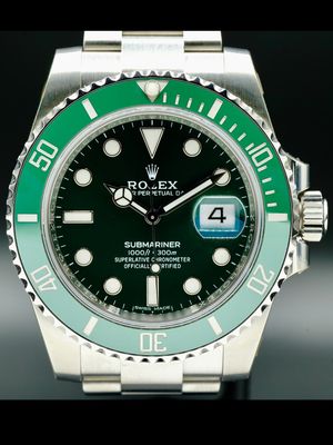 Rolex 116610LV Submariner Date Green Dial 40mm "Hulk"