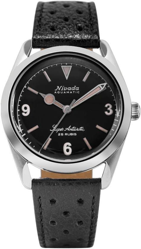 Nivada Grenchen 32032A10 Super Antarctic 3.6.9 Black Racing