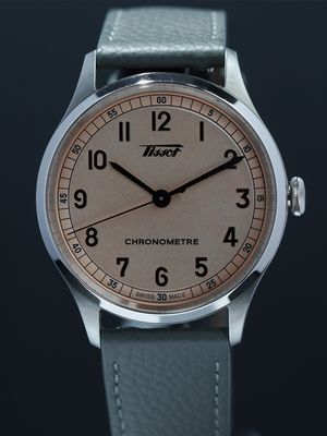 Tissot T142.464.16.332.00 Heritage 1938 Salmon Dial