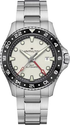 Hamilton H82555150 Khaki Navy Scuba Automatic GMT 43mm