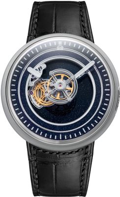 Kross Studio KS 05 Central Floating Tourbillon Titanium Blue Aventurine
