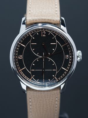 Louis Erard 85L.48AA.13 Le Régulateur Gravé Noir