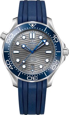 Omega Seamaster Diver 300M Co-Axial Master Chronometer on Strap