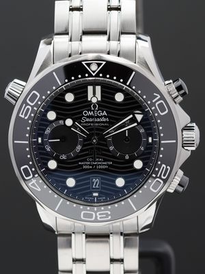 Omega 210.30.44.51.01.001 Seamaster Diver 300 Chronograph Black Dial