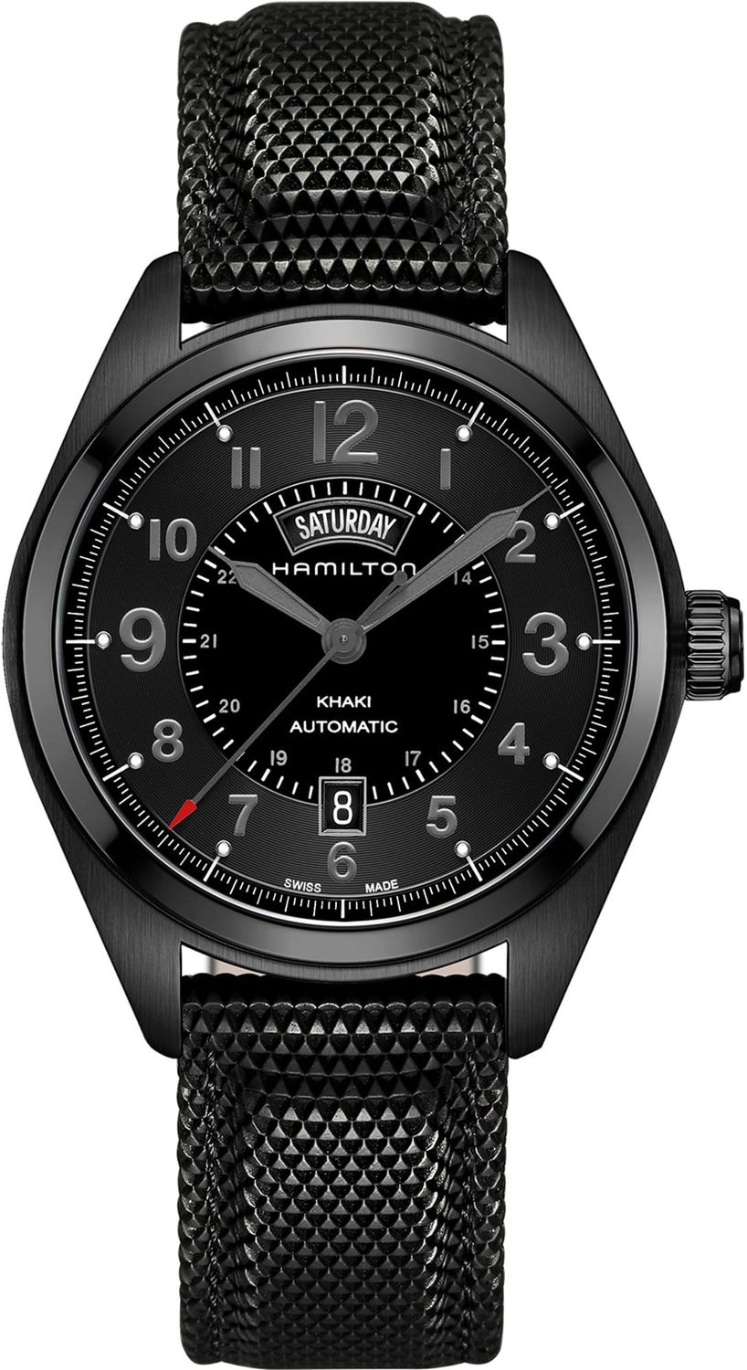 Hamilton H70695735 Khaki Field Day Date Auto 42mm - Exquisite