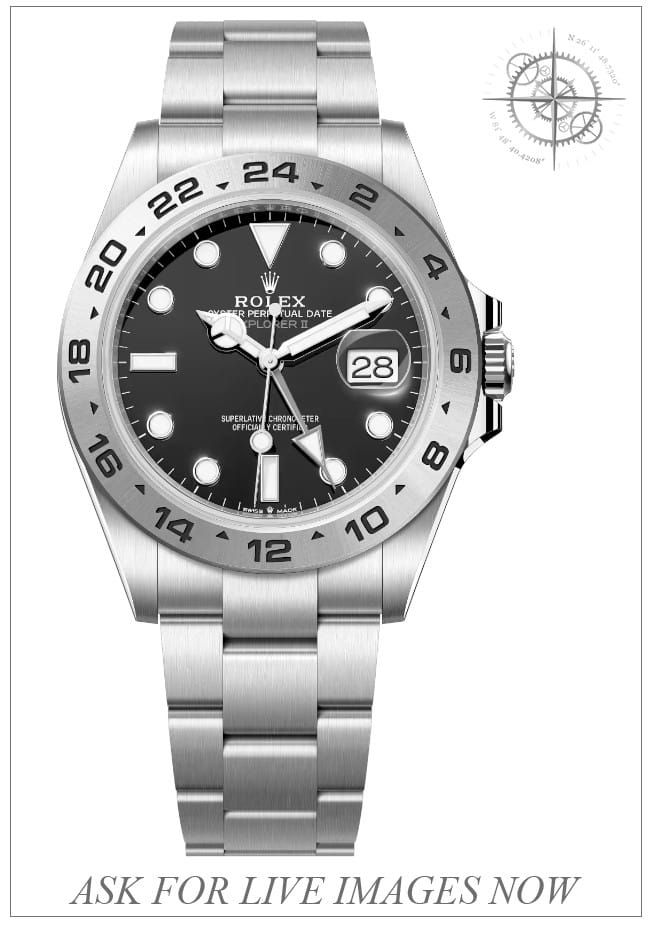 Rolex Explorer 2 Black Dial - Exquisite Timepieces
