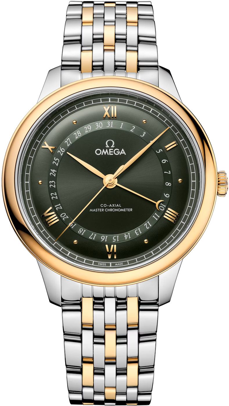Omega 434.20.42.22.10.001 De Ville Prestige 42mm Steel and Yellow
