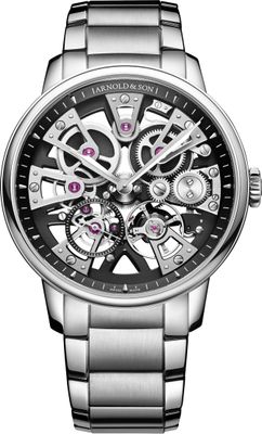 Arnold & Son 1NEGS.B01A.S135D Chronometry Nebula 40 Steel