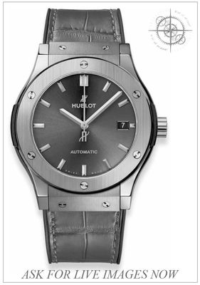 Hublot Classic Fusion Titanium Green 45mm 511.NX.8970.LR