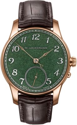 Moritz Grossmann MG-003864 Tremblage Green Rose Gold