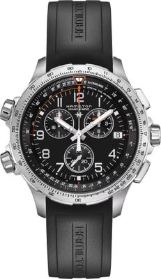 Hamilton H77912335 Khaki Aviation X-Wind GMT Chrono Quartz 46mm
