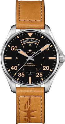 Hamilton H64645531 Khaki Aviation Day Date Auto 42mm