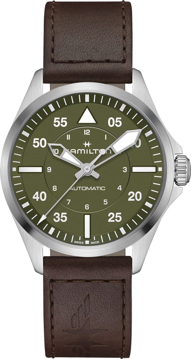 Hamilton H76305560 Khaki Aviation Pilot Auto 39mm - Exquisite