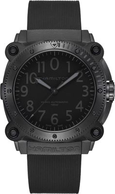 Hamilton H78505330 Khaki Navy Belowzero Auto Titanium 46mm