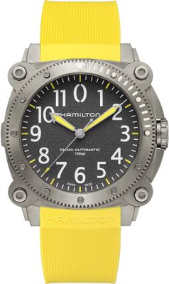 Hamilton H78535380 Khaki Navy Belowzero Auto Titanium 46mm