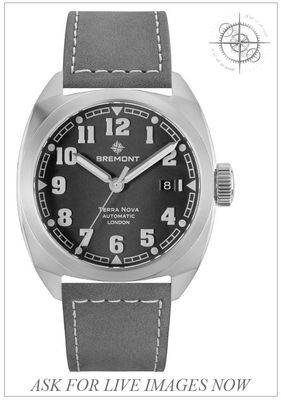 Bremont TN40-DT-BZ-GN-L-S Terra Nova Bronze Green Dial On Leather Strap