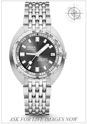 Doxa 804.10.131S.10 Sub 200T Sea Emerald On Bracelet