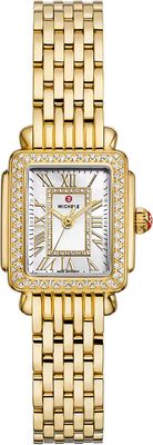 Michele MWW06D000173 Deco Madison Mini Diamond 18K Gold-Plated