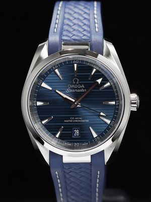 Omega 220.12.38.20.03.001 Seamaster Aqua Terra 150m Master Chronometer on Strap