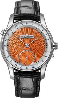Moritz Grossmann MG-003890 GMT Guilloché Orange