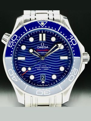 Omega 210.30.42.20.03.001 Seamaster Diver 300M Co-Axial Master Chronometer On Bracelet