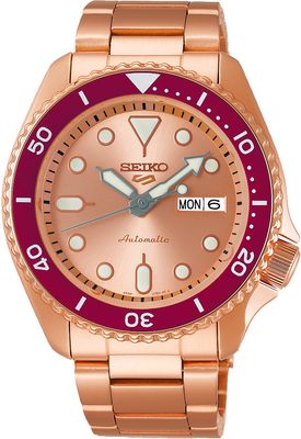 Seiko 5 Sports SRPK08 55th Anniversary Customize Rose