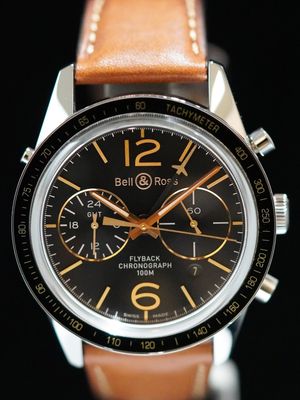 Bell & Ross Sport Heritage GMT Flyback BRV126-FLY-GMT/SCA