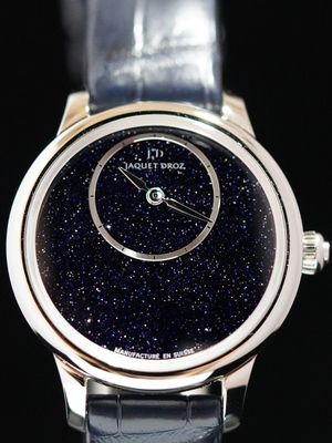 Jaquet Droz Petite Heure Minute 35mm Aventurine J005000570