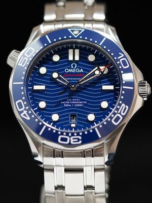 Omega 210.30.42.20.03.001 Seamaster Diver 300M Co-Axial Master Chronometer On Bracelet