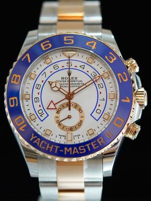 Rolex M116681 Yacht-Master II 116681 Steel Everose Gold