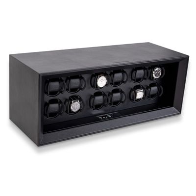 Buben & Zorweg SAFE MASTER 12 Black Leather Watch Winder