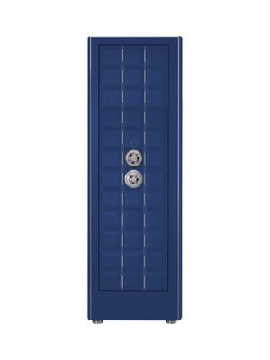 Buben & Zorweg Orion XXL Standalone VdS I Nappa Ocean Blue Safe with Watch Winders