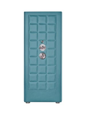 Buben & Zorweg Orion XL Standalone VdS I Nappa Aqua Blue Safe with Watch Winders
