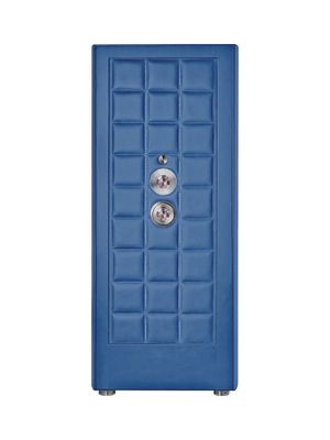 Buben & Zorweg Orion XL Standalone VdS I Nappa Ocean Blue Safe with Watch Winders