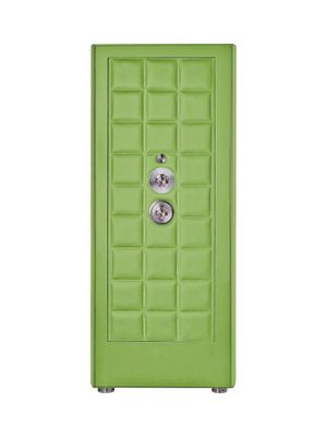 Buben & Zorweg Orion XL Standalone VdS I Nappa Lizard Green Safe with Watch Winders