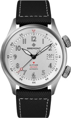 Bremont Altitude MB Meteor Orange Silver Dial On Strap