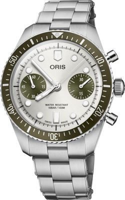 Oris Divers 01 771 7791 4051-07 8 20 18 Sixty Five Chronograph