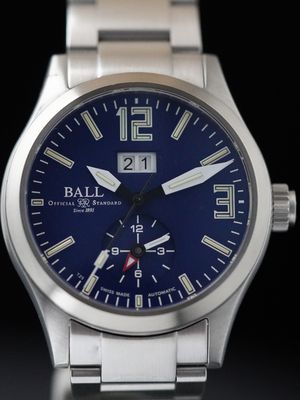 Ball GM2286C-S6J-BE Engineer Master II Voyager Dual Time 40mm Blue Dial