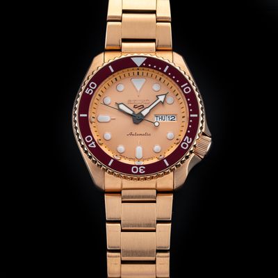 Seiko 5 Sports SRPK08 55Th Anniversary Customize Rose