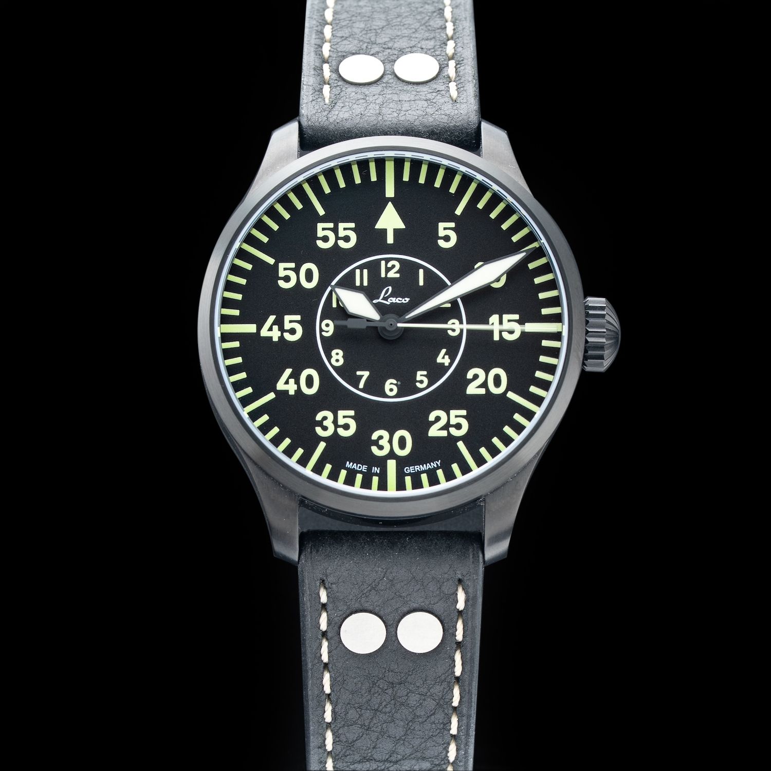 Laco 861760.2 Pilot Watches Basic Bielefeld 42 - Exquisite Timepieces