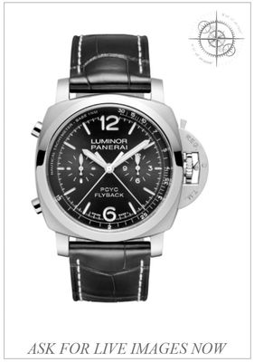 Panerai PAM01020 Luminor Yachts Challenge 18K Rose Gold Blue Dial