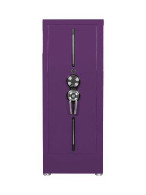 Buben & Zorweg Turbo XL One-Tone VdS I Dark Purple Safe with Watch Winders