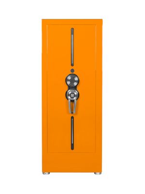 Buben & Zorweg Turbo XL One-Tone VdS I Speed Orange Safe with Watch Winders
