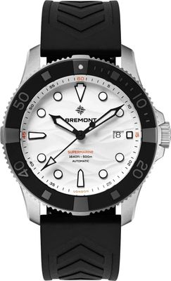 Bremont SM43-DT-SS-WH-R-S Supermarine 500m Polar White