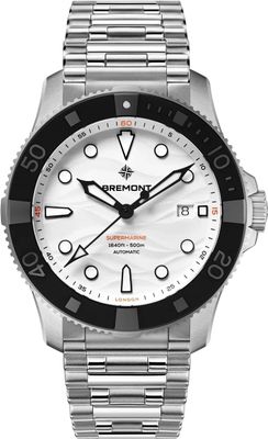 Bremont SM43-DT-SS-WH-B Supermarine 500M Polar White