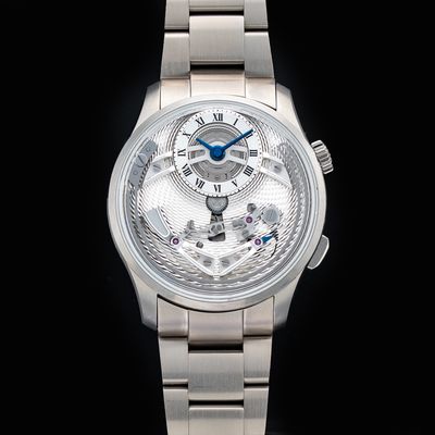 Christopher Ward C01-41APT3-T00G0 C1 Bel Canto Classic - Argento Bader Bracelet